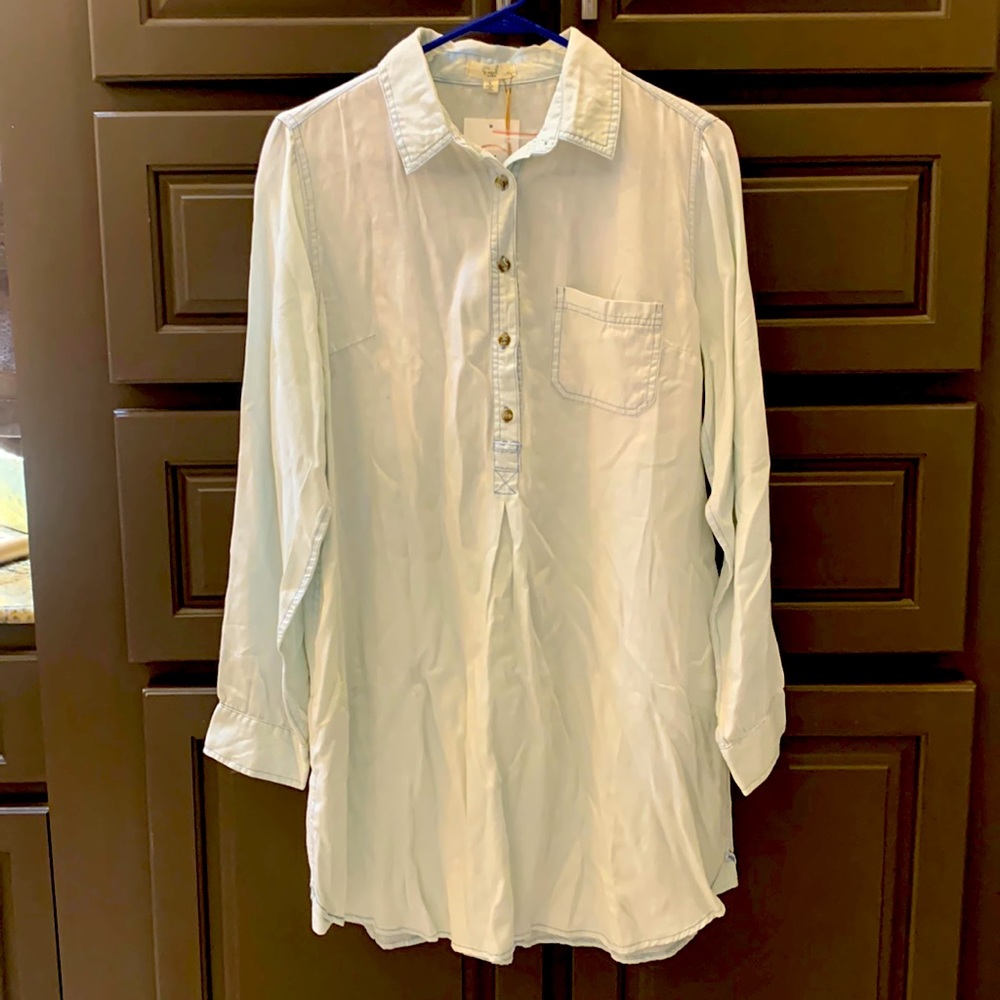 Lightweight denim dress, Small, NWT